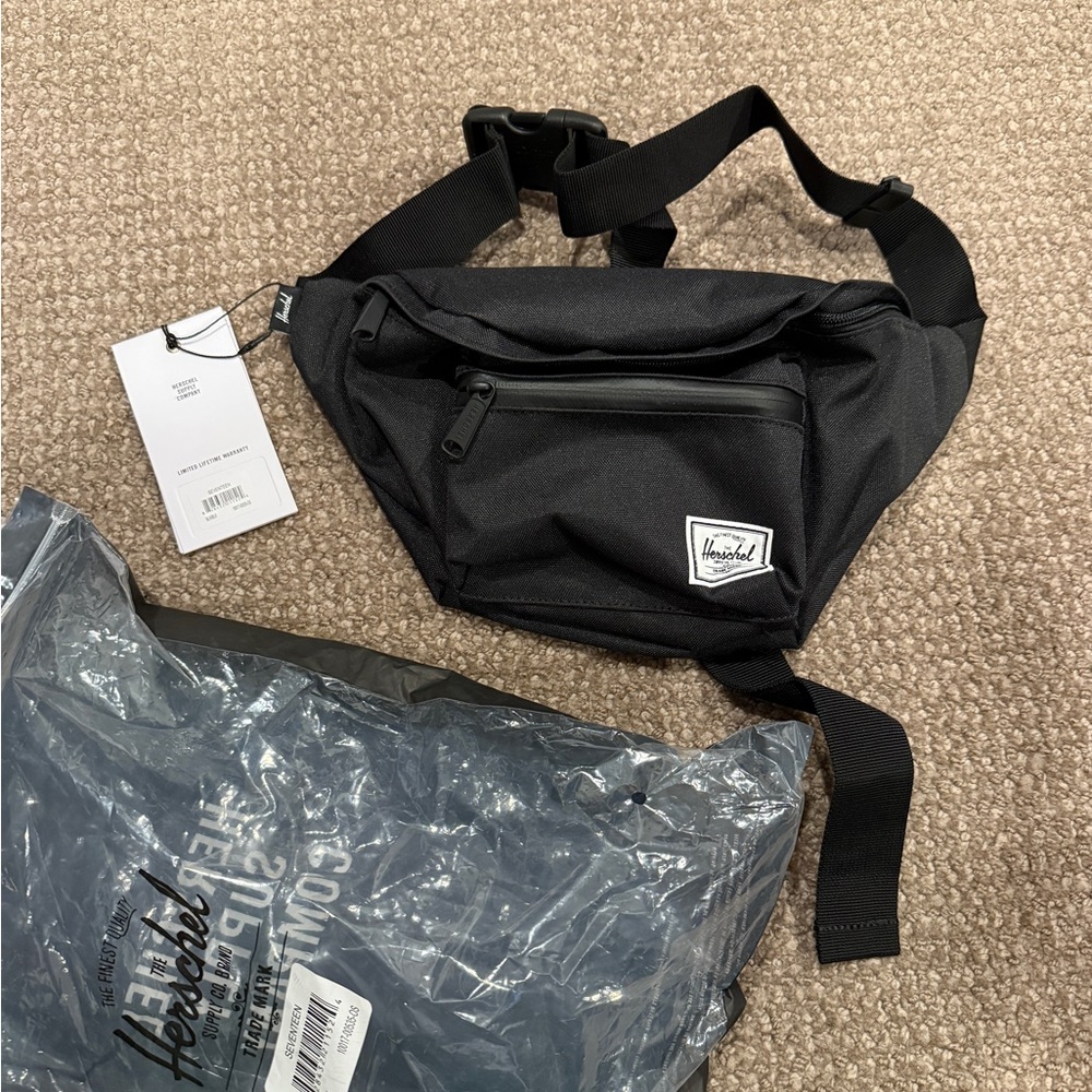Herschel Supply Company Black Waist Bag